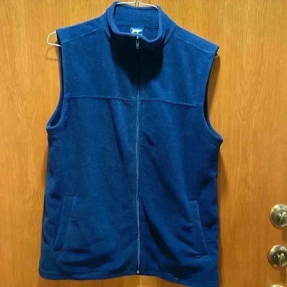 Blue fleece vest size small - Picture 1 of 4
